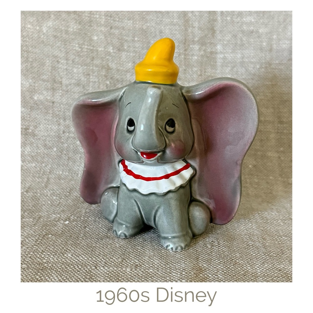 vintage 1960s Disney Dumbo figurine Japan